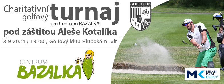 Charitativní golfový turnaj s Alešem Kotalíkem